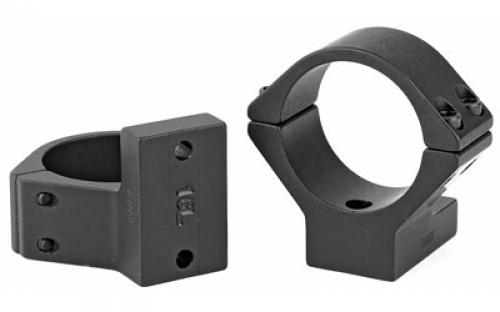 Talley Manufacturing Light Weight Ring/Base Combo, 30mm Low, Black, Alloy, Tikka T3/T3-X, Knight MK-85 730714