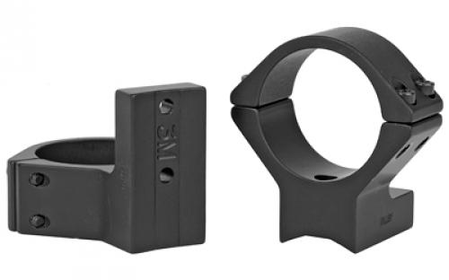 Talley Manufacturing Light Weight Ring/Base Combo, 30mm Med, Black Finish, Alloy, Fits Remington 700-721-722-725-40X, Bergara B14, Nosler M48, Mossberg Patriot, MVP, 4X4, Mauser M18, Sauer 100, 101 740700