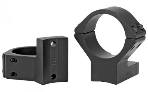 Talley Manufacturing Light Weight Ring/Base Combo, 30mm Med, Black Finish, Alloy, Fits Weatherby Accumark, Magnum, Mark V (9 Lug) 740705
