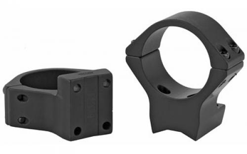 Talley Manufacturing Light Weight Ring/Base Combo, 30mm Med, Black Finish, Alloy, Fits Browning X-Bolt 740735