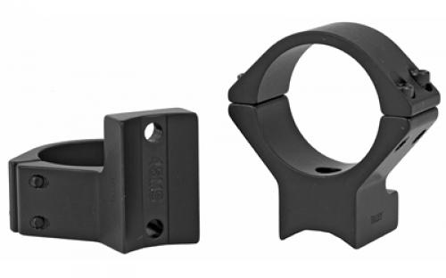 Talley Manufacturing Light Weight Ring/Base Combo, 30mm Med, Black Finish, Alloy, Fits Kimber Model 84M Current Production (8-40) 748749