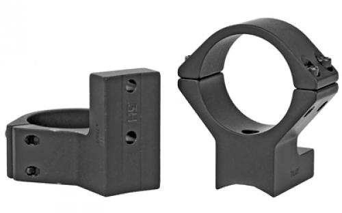 Talley Manufacturing Light Weight Ring/Base Combo, 30mm High, Black Finish, Alloy, Fits Remington 700-721-722-725-40X, Bergara B14, Nosler M48, Mossberg Patriot, MVP, 4X4 , Mauser M18, Sauer 100, 101 750700