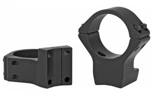 Talley Manufacturing Light Weight Ring/Base Combo, 30mm High, Black Finish, Alloy, Fits Browning X-Bolt 750735