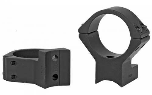 Talley Manufacturing Light Weight Ring/Base Combo, 30mm High, Black Finish, Alloy, Fits Kimber Model 84M Current Production (8-40) 758749
