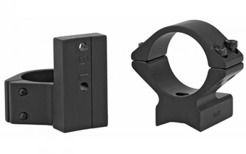 Talley Manufacturing Light Weight Ring/Base Combo, 1" Low, Black Finish, Alloy, Fits Winchester Model 70 (.860) Standard Caliber and Short Mag, Montana 1999 930702