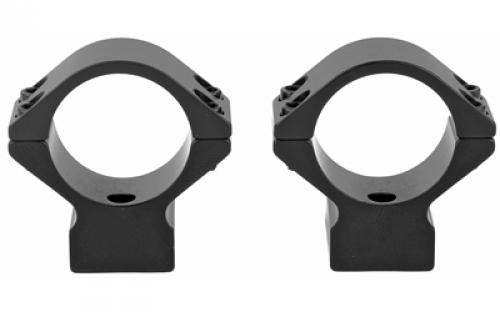Talley Manufacturing Light Weight Ring/Base Combo, 1 Low, Black, Alloy, Tikka T3/T3-X, Knight MK-85 930714