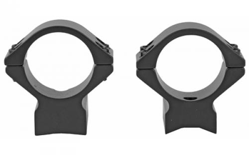 Talley Manufacturing Light Weight Ring/Base Combo, 1 Low, Black Finish, Alloy, Fits Savage Round Receiver w/ Accutrigger, A17, A22, Remington 783, Ruger American Short Action, Stiller Predator, Stevens 200, Thompson Center Venture, Compass 930725