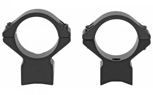 Talley Manufacturing Light Weight Ring/Base Combo, 1 Med, Black Finish, Alloy, Fits Remington 700-721-722-725-40X, Bergara B14, Nosler M48, Mossberg Patriot, MVP, 4X4, Sauer 100, 101, Mauser M18 940700