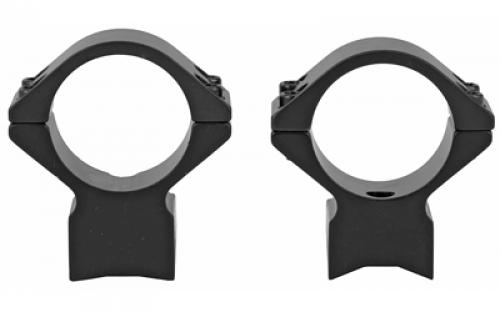 Talley Manufacturing Light Weight Ring/Base Combo, 1 Med, Black Finish, Alloy, Fits Weatherby Accumark, Magnum, Mark V (9 Lug) 940705