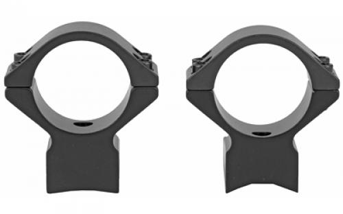 Talley Manufacturing Light Weight Ring/Base Combo, 1 Med, Black Finish, Alloy, Fits Howa 1500, Weatherby Vanguard 940734