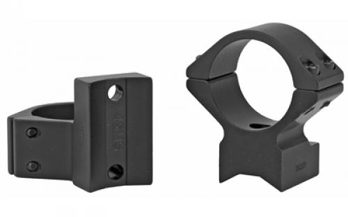 Talley Manufacturing Light Weight Ring/Base Combo, 1" Med, Black Finish, Alloy, Fits Kimber Model 84M Current Production (8-40) 948749
