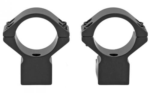 Talley Manufacturing Light Weight Ring/Base Combo, 1 High, Black, Alloy, Tikka T3/T3-X, Knight MK-85 950714