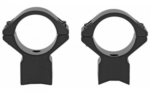Talley Manufacturing Light Weight Ring/Base Combo, 1 High, Black Finish, Alloy, Fits Howa 1500, Weatherby Vanguard 950734