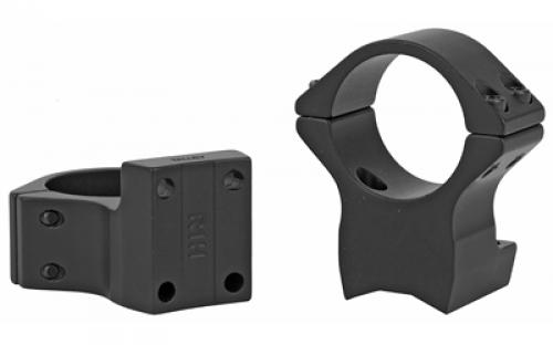 Talley Manufacturing Light Weight Ring/Base Combo, 1" High, Black Finish, Alloy, Fits Browning X-Bolt 950735