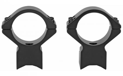 Talley Manufacturing Light Weight Ring/Base Combo, 1 High, Black Finish, Alloy, Fits Kimber Model 84M Current Production (8-40) 958749