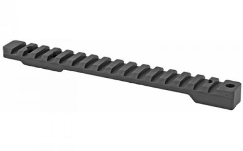 Talley Manufacturing Picatinny Base, 20-MOA, Black Finish, Fits Howa 1500, Weatherby Vanguard (Long Action) PLM252150