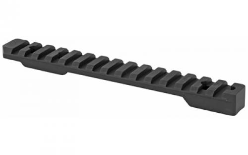 Talley Manufacturing Picatinny Base, 20-MOA, Black Finish, Fits Howa 1500, Weatherby Vanguard (Short Action) PSM252150