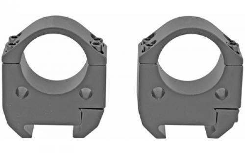 Talley Manufacturing Modern Sporting Rings, Fits Picatinny Rail System, 1 High, Black, Alloy TMS10H