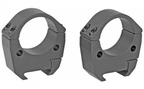 Talley Manufacturing Modern Sporting Rings, Fits Picatinny Rail System, 30mm High, Black, Alloy TMS30H