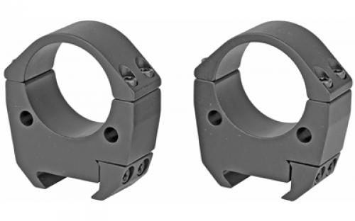 Talley Manufacturing Modern Sporting Rings, Fits Picatinny Rail System, 30mm High, Black, Alloy TMS30H