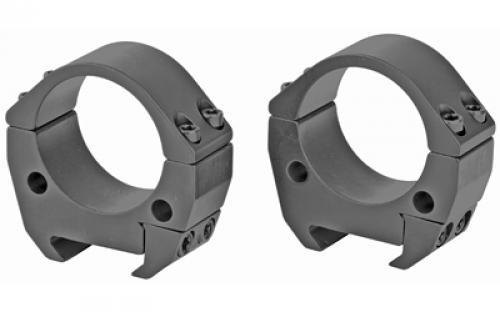 Talley Manufacturing Modern Sporting Rings, Fits Picatinny Rail System, 30mm Low, Black, Alloy TMS30L