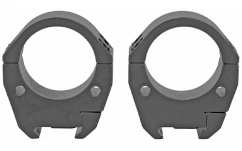 Talley Manufacturing Modern Sporting Rings, Fits Picatinny Rail System, 34mm High, Black, Alloy TMS34H