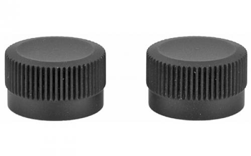 Trijicon ACOG Adjuster Caps, Fits 1.5x16S, 1.5x24, 2x20, 3x24 and 3x30 Models, Black Finish AC10005