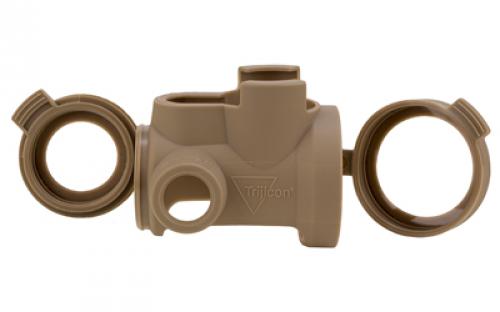 Trijicon Optic Cover, Fits Trijicon MRO, Clear Lens, FDE Finish AC31022