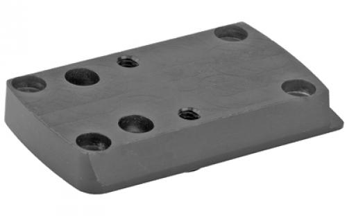 Trijicon RMRcc, Adapter, Fits S&W M&P Shield OR, Springfield Hellcat OSP, Glock 43X MOS and 48MOS, Black Color AC32092