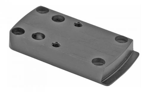 Trijicon RMRcc, Adapter, Fits S&W M&P Shield OR, Springfield Hellcat OSP, Glock 43X MOS and 48MOS, Black Color AC32092