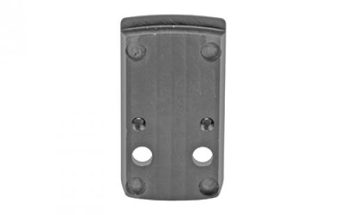 Trijicon RMRcc, Adapter, Fits S&W M&P Shield OR, Springfield Hellcat OSP, Glock 43X MOS and 48MOS, Black Color AC32092