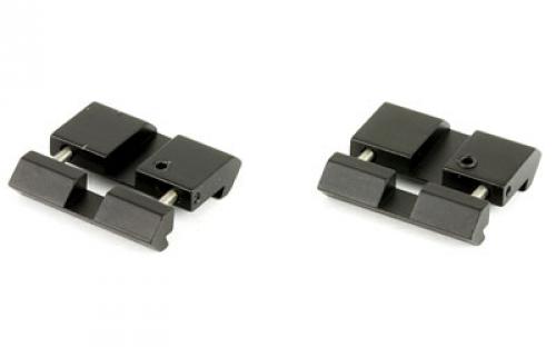 Leapers, Inc. - UTG Base, Fits .22/Airgun to Picatinny/Weaver Rails, Low Pro Snap-In Adaptor MNT-DT2PW01