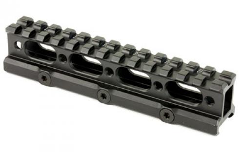 Leapers, Inc. - UTG Riser Mount, 1", 13 Slots, Fits Picatinny, Black Finish MT-RSX1L
