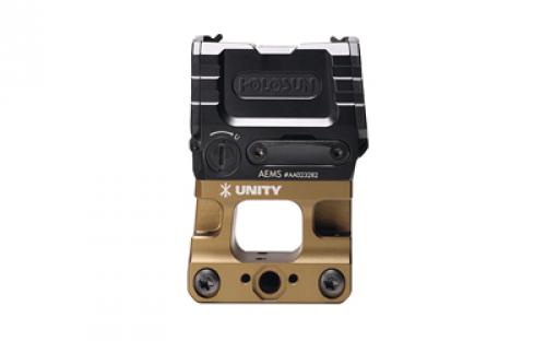 Unity Tactical FAST, Flat Dark Earth, AEMS, Anodized FST-AEMF