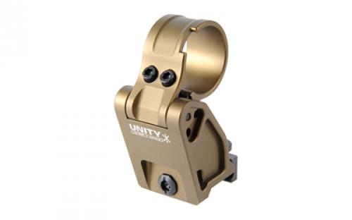 Unity Tactical FAST, Magnifier Mount, 2.26 Optical Height, Compatible with Aimpoint Magnifiers and 30mm Magnifiers, Anodized Finish, Flat Dark Earth FST-MAPF