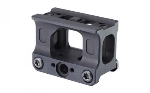 Unity Tactical FAST Micro, Red Dot Mount, 2.26" Optical Height, Compatible with CompM5s, CompM5b, Duty RDS Footprints, Anodized Finish, Black FST-MISB