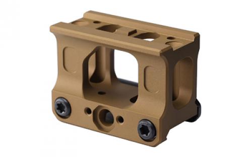 Unity Tactical FAST Micro, Red Dot Mount, 2.26" Optical Height, Compatible with CompM5s, CompM5b, Duty RDS Footprints, Anodized Finish, Flat Dark Earth FST-MISF