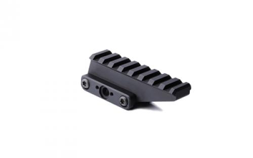 Unity Tactical FAST, Red Dot Riser, Elevates Absolute Cowitness to 2.26" Optical Height, Direct to Picatinny, Anodized Finish, Black FST-RAB