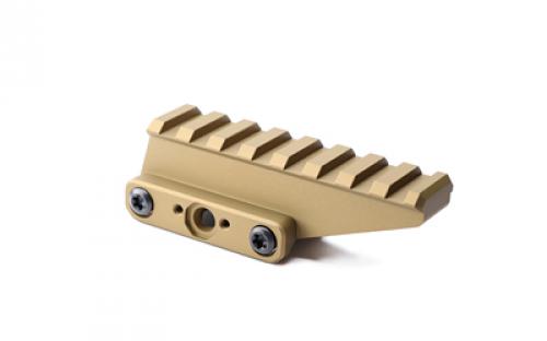 Unity Tactical FAST, Red Dot Riser, Elevates Absolute Cowitness to 2.26 Optical Height, Direct to Picatinny, Anodized Finish, Flat Dark Earth FST-RAF