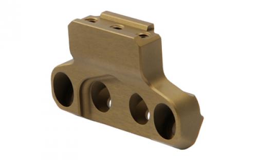 Unity Tactical FAST, Offset Optic Adapter, 2.05 Optical Height, Compatible with UNITY LPVO Mounts, Requires UNITY Optic Specific Plates, Anodized Finish, Flat Dark Earth FST-SOBF