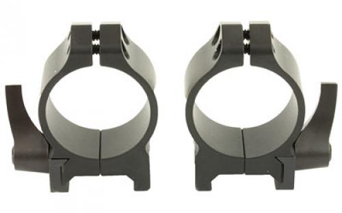Warne Maxima Quick Detach Ring, 30mm, Low, Matte Finish 213LM