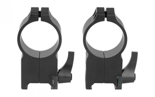Warne Maxima Quick Detach Ring, 30mm, Ultra High, Matte Finish 217LM