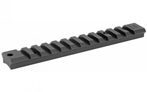Warne Mountain Tech Tactical 1 Piece Base, Fits Ruger American Centerfire Short Action, with 20 MOA Incline, Matte Finish 7684-20MOA