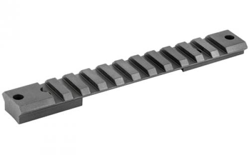 Warne Tactical 1 Piece Base, Fits Remington Short Action, with 20 MOA Incline, Matte Finish M673-20MOA