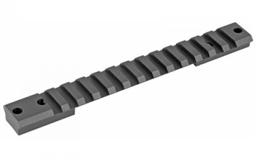 Warne Tactical 1 Piece Base, Fits Remington Long Action, Matte Finish M674M