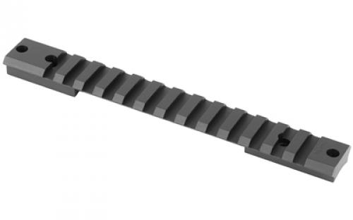 Warne Tactical 1 Piece Base, Fits Remington Long Action, Matte Finish M674M