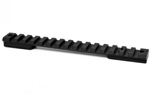 Warne Vapor, 1 Piece Base, 20 MOA, Fits Howa 1500 Long Action/Weatherby Vanguard Long Action, Matte Finish, Black V451-20MOA