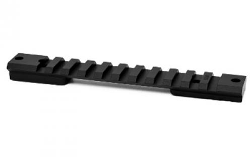 Warne Vapor, 1 Piece Base, Fits Premier Short Action, HS Precision Remington 700 Style Short Action, Remington 700 Police Short Action, Matte Finish, Black V471M