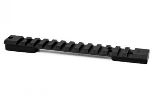 Warne Vapor, 1 Piece Base, Fits Ruger American Centerfire Long Action, Matte Finish, Black V485M