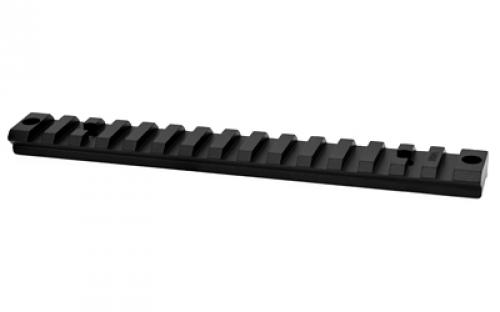 Warne Vapor, 1 Piece Base, Fits Savage Axis, Axis II & Edge w/6-48 Receivers, Matte Finish, Black V499M